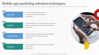 Mobile App Marketing Retention Techniques Implementing Cost Effective MKT SS V