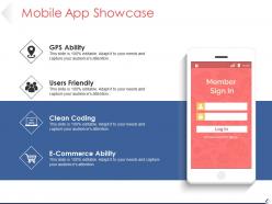 Mobile app showcase powerpoint slides