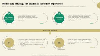 Mobile App Strategy For SeamleSS Customer Starbucks Marketing Reference Strategy SS