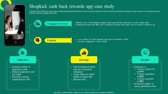 Mobile App User Acquisition Strategy Shopkick Cash Back Rewards App Case Study