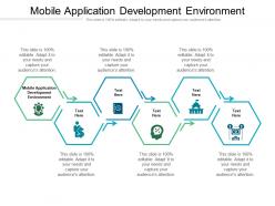Mobile application development environment ppt powerpoint presentation inspiration background designs cpb