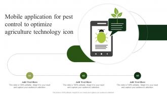 Mobile Application For Pest Control To Optimize Agriculture Technology Icon