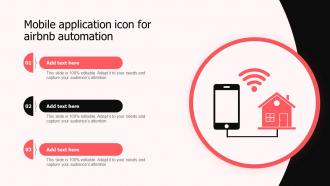 Mobile Application Icon For Airbnb Automation