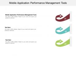 Mobile application performance management tools ppt powerpoint presentation inspiration visual cpb
