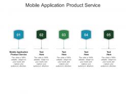 Mobile application product service ppt powerpoint presentation infographic template format ideas cpb