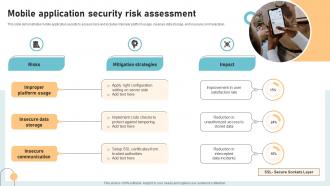 Mobile Application Security Risk Assessment