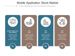 Mobile application stock market ppt powerpoint presentation icon graphics download cpb