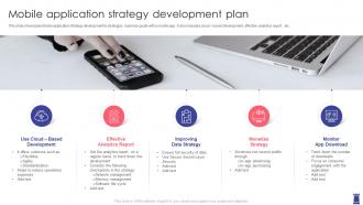 Mobile Application Strategy Development Plan