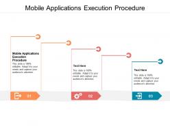 Mobile applications execution procedure ppt powerpoint presentation portfolio master slide cpb