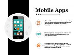Mobile apps ppt design