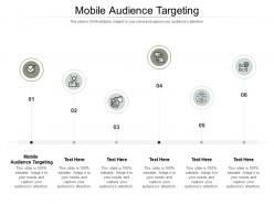 Mobile audience targeting ppt powerpoint presentation pictures brochure cpb