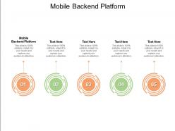 Mobile backend platform ppt powerpoint presentation portfolio example cpb