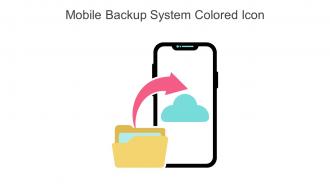 Mobile Backup System Colored Icon In Powerpoint Pptx Png And Editable Eps Format