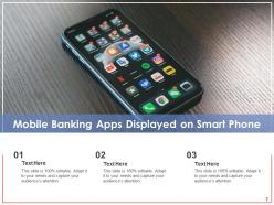 Mobile Banking Financial Transaction Illustrating Representing Individual Purchasing
