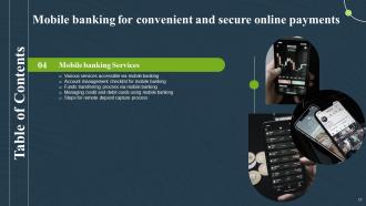 Mobile Banking For Convenient And Secure Online Payments Fin CD Slides Pre-designed