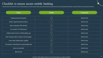 Mobile Banking For Convenient And Secure Online Payments Fin CD Designed