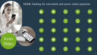 Mobile Banking For Convenient And Secure Online Payments Fin CD Images Template