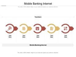 Mobile banking internet ppt powerpoint presentation slides files cpb