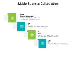 Mobile business collaboration ppt powerpoint presentation file backgrounds cpb