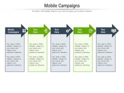 Mobile campaigns ppt powerpoint presentation professional introduction cpb