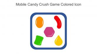 Mobile Candy Crush Game Colored Icon In Powerpoint Pptx Png And Editable Eps Format