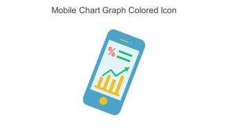 Mobile Chart Graph Colored Icon In Powerpoint Pptx Png And Editable Eps Format