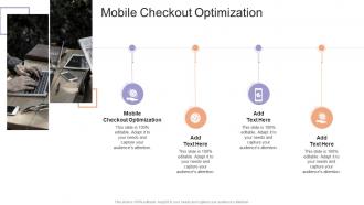 Mobile Checkout Optimization In Powerpoint And Google Slides Cpb