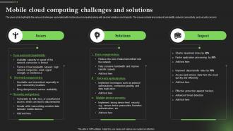 Mobile Cloud Computing Challenges Comprehensive Guide To Mobile Cloud Computing