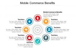 Mobile commerce benefits ppt powerpoint presentation summary images cpb