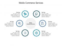 Mobile commerce services ppt powerpoint presentation layouts outfit cpb