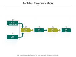 Mobile communication ppt powerpoint presentation summary ideas cpb