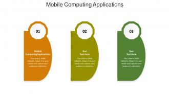 Mobile computing applications ppt powerpoint presentation professional visual aids cpb