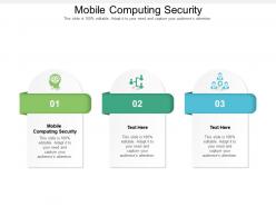 Mobile computing security ppt powerpoint presentation outline styles cpb