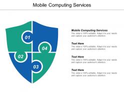 Mobile computing services ppt powerpoint presentation ideas cpb