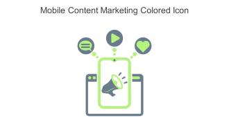 Mobile Content Marketing Colored Icon In Powerpoint Pptx Png And Editable Eps Format