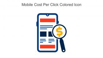 Mobile Cost Per Click Colored Icon In Powerpoint Pptx Png And Editable Eps Format