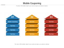 Mobile couponing ppt powerpoint presentation professional backgrounds cpb