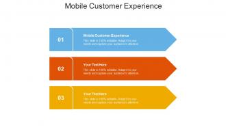 Mobile customer experience ppt powerpoint presentation gallery layout ideas cpb