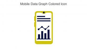 Mobile Data Graph Colored Icon In Powerpoint Pptx Png And Editable Eps Format