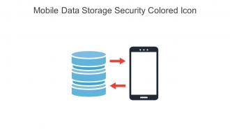 Mobile Data Storage Security Colored Icon In Powerpoint Pptx Png And Editable Eps Format