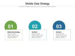Mobile data strategy ppt powerpoint presentation inspiration portfolio cpb