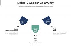 Mobile developer community ppt powerpoint presentation pictures background images cpb
