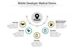Mobile developer medical device ppt powerpoint presentation infographic template guide cpb