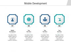 Mobile development ppt powerpoint presentation professional layout cpb
