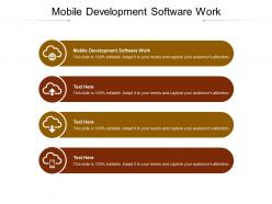 Mobile development software work ppt powerpoint presentation portfolio graphics download cpb