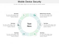 Mobile device security ppt powerpoint presentation inspiration mockup cpb