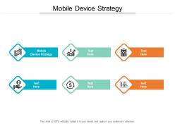 Mobile device strategy ppt powerpoint presentation icon graphics download cpb