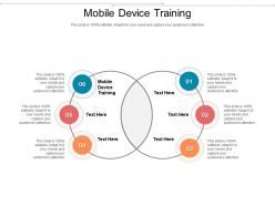 Mobile device training ppt powerpoint presentation infographic template example topics cpb