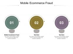 Mobile ecommerce fraud ppt powerpoint visual aids infographics cpb