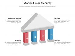Mobile email security ppt powerpoint presentation infographics template cpb